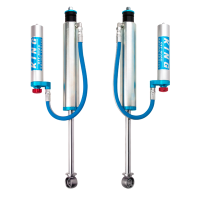 King Shocks 98-02 Toyota Land Cruiser 100 Rear 2.5 Dia Remote Res Shock w/Adjuster (Pair)