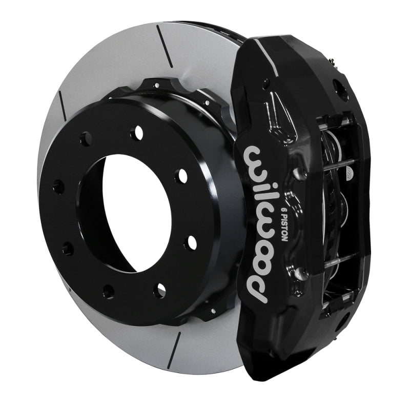 Wilwood TX6R Rear Kit 15.50in Black w/ Lines 20-24 GM Truck/SUV 2500