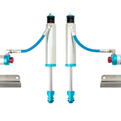 King Shocks 98-02 Toyota Land Cruiser 100 Front 2.5 Dia Remote Res Shock w/Adjuster (Pair)