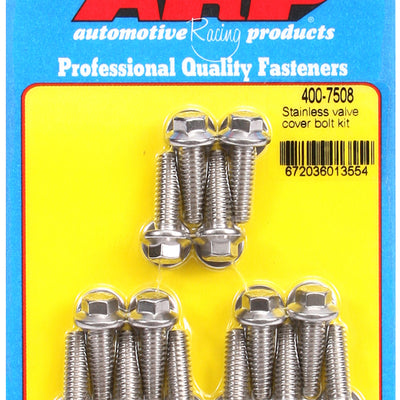 ARP Valve Cover Stainless Steel 1/4in x 20 Hex Bolt Kit (14/pkg)
