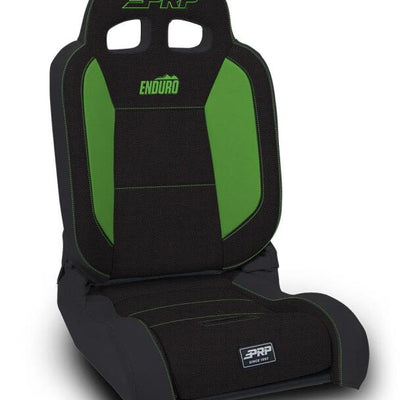 PRP EnduroDaily Reclining Suspension Seat - Black/Green Tweed - Passenger