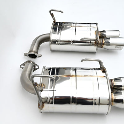 Invidia 22+ Subaru WRX Q300 3.5in. Rolled Dual Wall S.S Tip Axle-back Exhaust