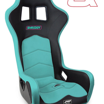 PRP Shreddy Alpha Composite Seat- Teal / Black