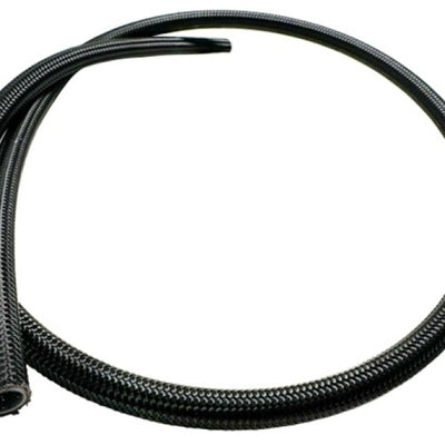Fuelab Black Nylon Stainless Steel Braided PTFE Hose - 12AN - 10ft