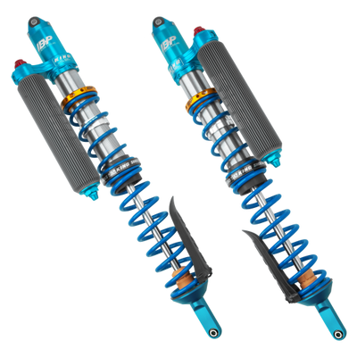 King Can Am Maverick R 3.0 Rear Coilover w/ Adj&Finned Res. Mid-Port Swivel