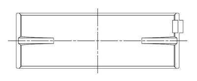 ACL Nissan RB26DETT Standard Size High Performance w/ Extra Oil Clearance Main Bearing Set
