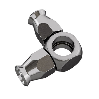 Goodridge 90 Deg Double Banjo for 3/8 or M10 Long Bolt