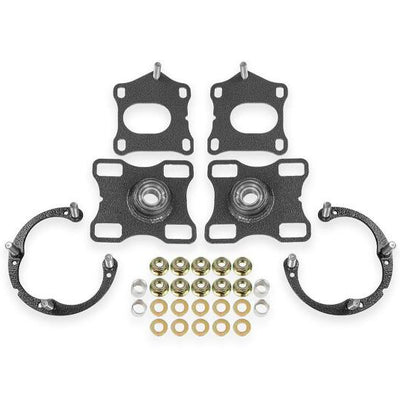 BMR Suspension 11-14 Ford Mustang Caster/Camber Plates - Black Hammertone