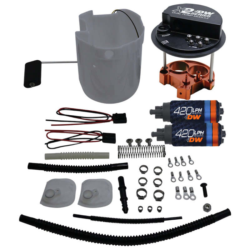 DeatschWerks X2 Pump Module w/ Dual DW420 for 2012-16 Scion FR-S 2012-20 Subaru BRZ