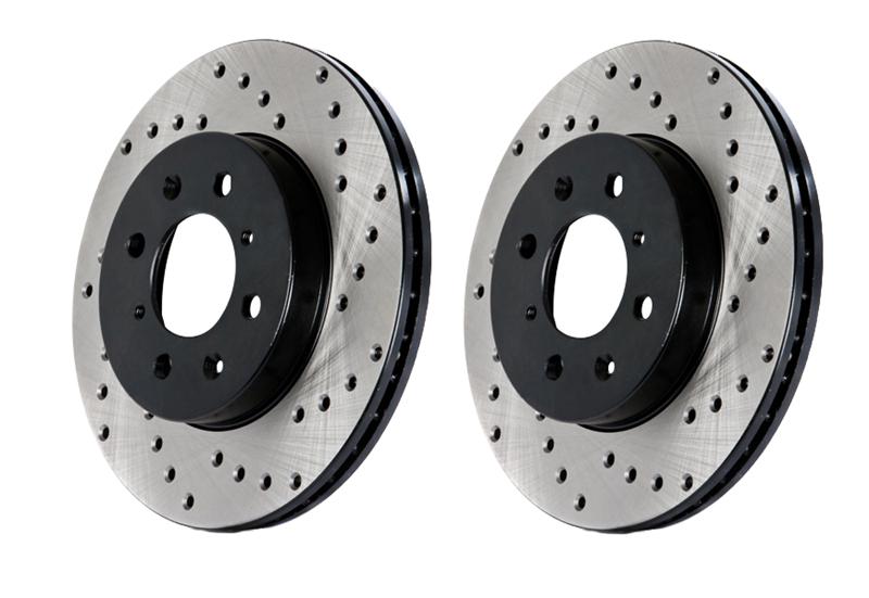Centric 03-04 Audi RS6 Drilled Right Rear OE Design Brake Rotor