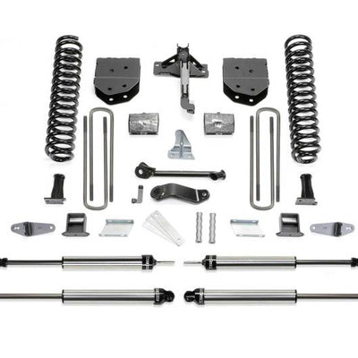 Fabtech 08-10 Ford F450/550 4WD 6in Basic Sys w/Dlss Shks