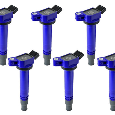 aFe 03-12 Toyota 4Runner V6 4.0L / 05-23 Toyota Tacoma L4 2.7L SCORCHER Ignition Coil - Set of 6
