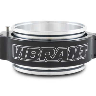 Vibrant 3.5in O.D. Aluminized HD 2.0 Clamp Assembly - Anodized Black