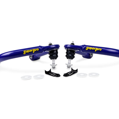 SuperPro 22-23 Toyota Tundra Fixed Offset Front Upper Control Arm Set
