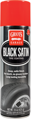 Griots Garage Black Satin Tire Coating - 15oz (Aerosol)