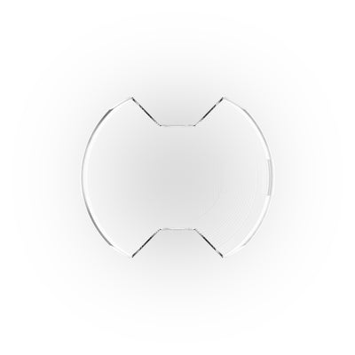 KC HiLiTES SlimLite 6in Light Shield - SAE Driving Beam - Clear