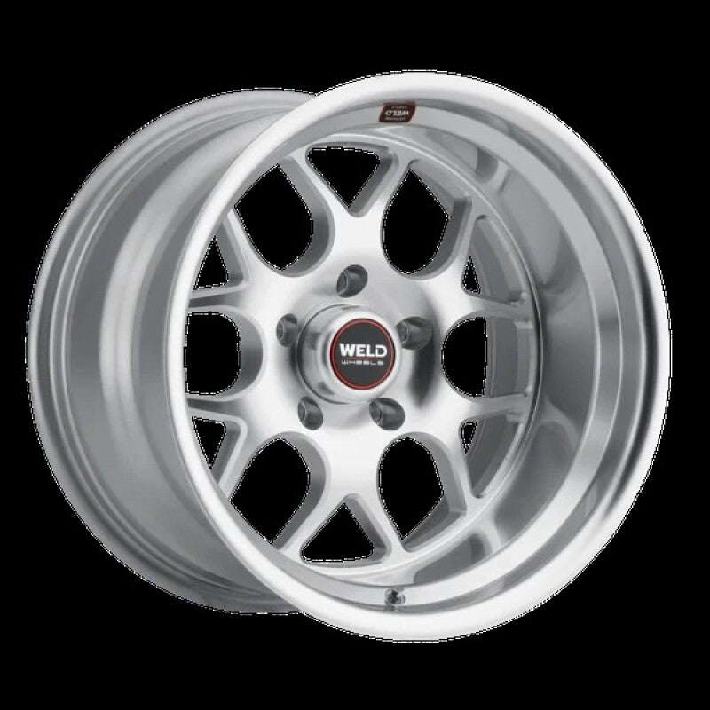 Weld Solana 20x10.5 / 5x127 BP / ET13 / 78.1mm Bore - Gloss Silver Machined Wheel