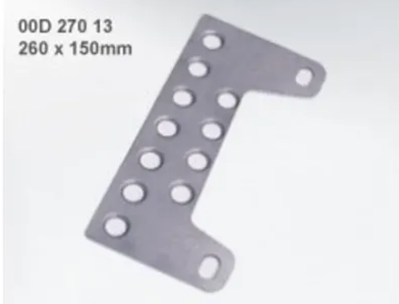 Cusco Roll Cage Universal Center B-Pillar Fixing Plate Kit (260mm x 150mm) Welding Required