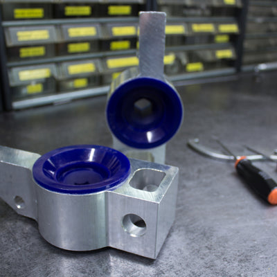 SuperPro 2012 Volkswagen Golf R Base Front Lower Inner Rearward Control Arm Bushing & Mount Assembly