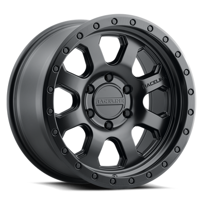 Raceline 959B Avenger 2.0 20x9in / 8X165.1 BP / 0mm Offset / 130.81mm Bore - Satin Black