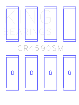 King Engine Bearings Audi Amb/Aum/Alt/Awa/Blr (Size +0.25mm) Connecting Rod Bearing Set
