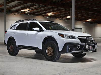 aFe 20-22 Subaru Outback Terra Guard Bumper w/ Winch Mount