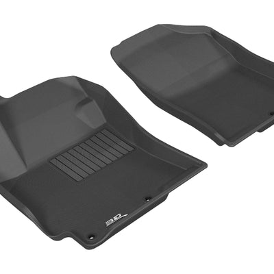 3D MAXpider 2012-2017 Hyundai Accent Kagu 1st Row Floormat - Black