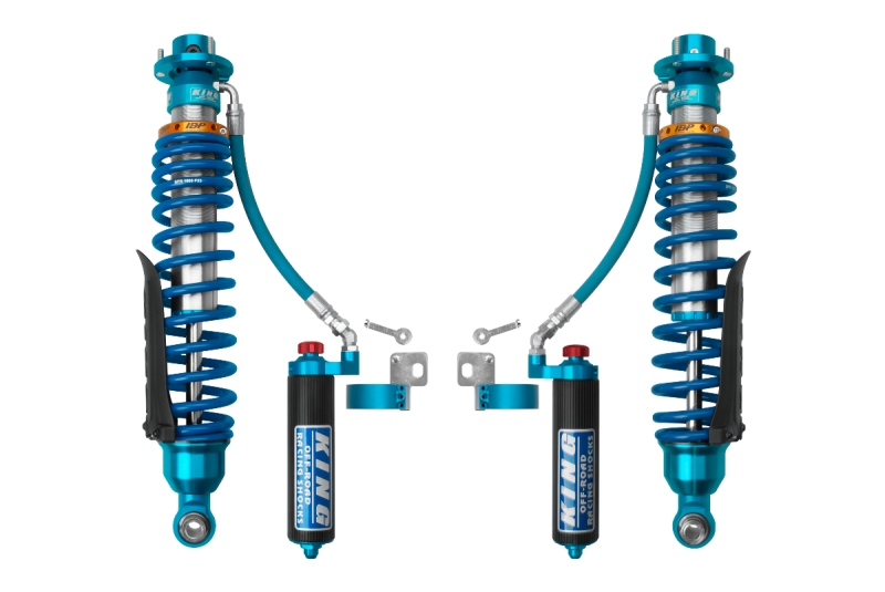 King Shocks 2019+ Ford Ranger Raptor 2.5 IBP Rear Coilovers w/ RR & Comp Adj. - Pair