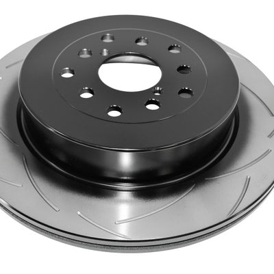 DBA 02-09 Subaru WRX / 02-07 STi 10 Stud Hole Rear Slotted Street Series Rotor