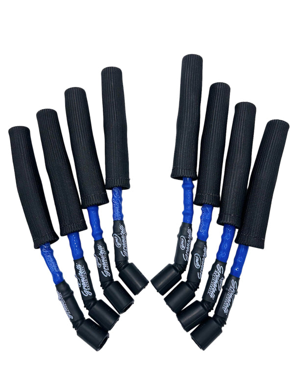 Granatelli 14-23 GM LT1 6.2L Hi-Perf Coil-Near-Plug Connector Kit w/Blue Jacket/Blk Sleeve