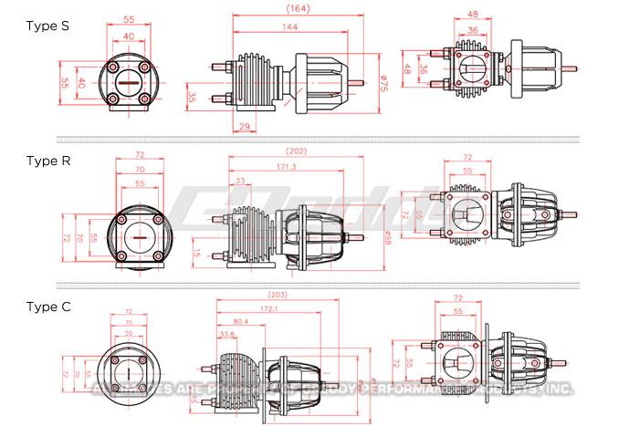 GReddy Type R08 Wastegate 0.8-1.2 KG/CM2)