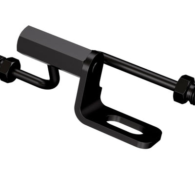 Goodridge 07-11 Harley-Davidson Softail Models Rear Brake Switch Holder - Black