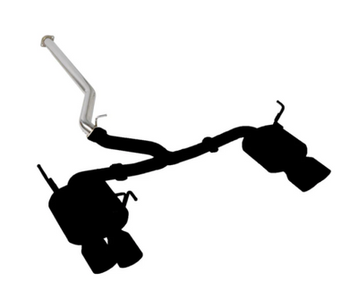 Remark 22+ Subaru WRX (VB) Sports Touring Spec - 4in. SS Quad Tips (Non-Resonated)