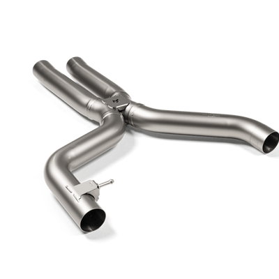 Akrapovic 2021+ BMW G87 M2, G80 M3 & G82 M4 Evolution Short Link pipe w/o Resonator  (Titanium)
