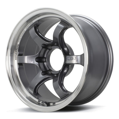 Advan RG-D2 for Truck 17x8.0 / +20 Offset / 6x139.7 / 112mm Bore / Machining and Racing Gunmetallic