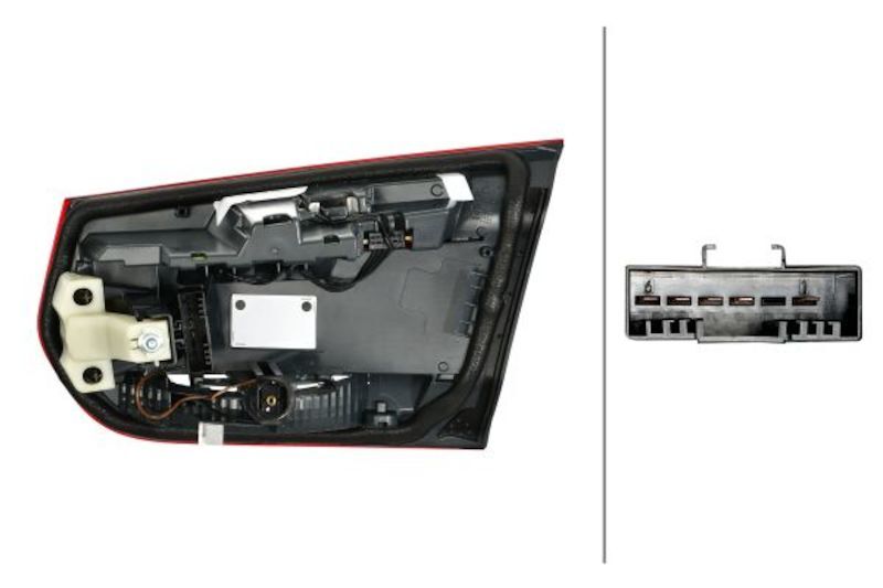 Hella 2012-2019 BMW 320i Left Tail Light