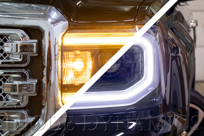 Diode Dynamics GMC Sierra LED Halos Switchback 16-18 Sierra 1500