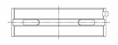 ACL Toyota/Lexus 2JZGE/2JZGTE 3.0L 0.25 Oversized High Performance Main Bearing Set