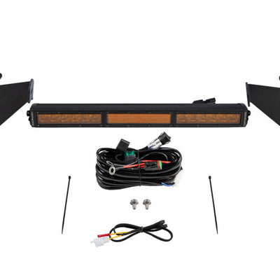 Diode Dynamics 2022 Toyota Tundra Stealth Bumper Light Bar Kit - Amber Combo