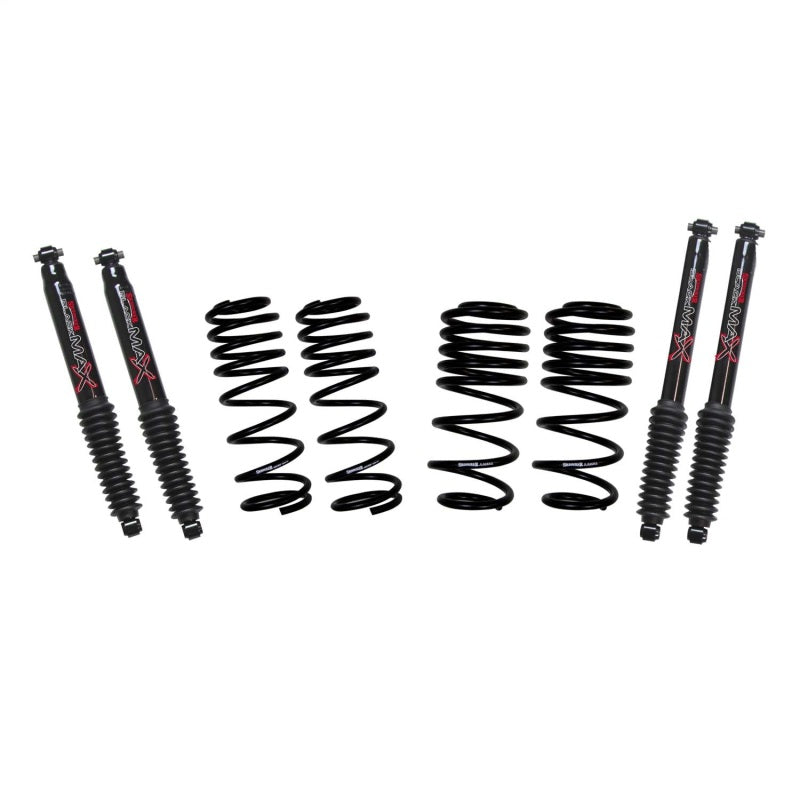 Skyjacker 21-24 Jeep Wrangler Non-Rubicon JL 4XE 2in-2.5in Susp. Lowering Kit w/ Black MAX Shocks