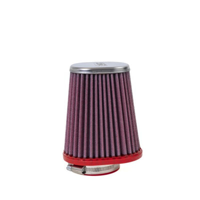 BMC Conical Carburetor Filter w/Chrome Top - Left 50mm Inlet / 120 H