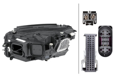 Hella 2016-2021 Mercedes-Benz GLC250 Headlight Assembly