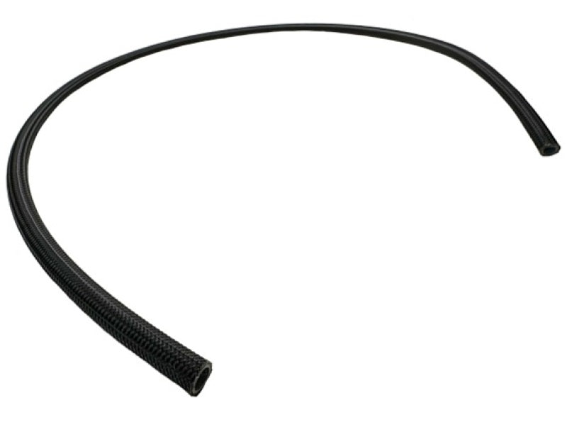 Fuelab Black Nylon Stainless Steel Braided PTFE Hose - 8AN - 3ft