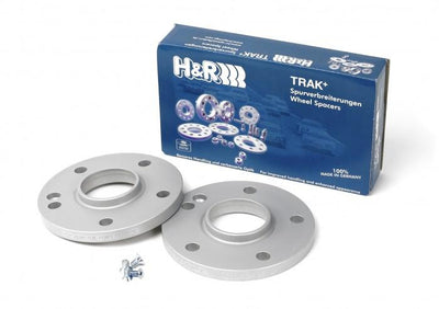 H&R Trak+ 12mm DR Spacer Bolt Pattern 5/127 Bore 71.5 Bolt Thread 14x1.5 - Black