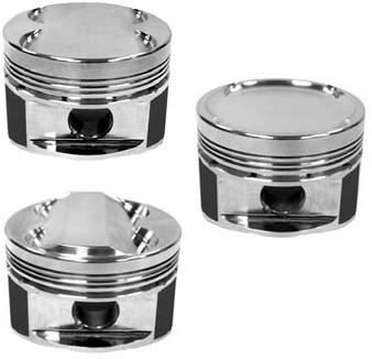 Manley 94-01 Acura Integra GSR (B18C1) 81mm STD Bore 11.0:1 Dome Piston Set with Rings