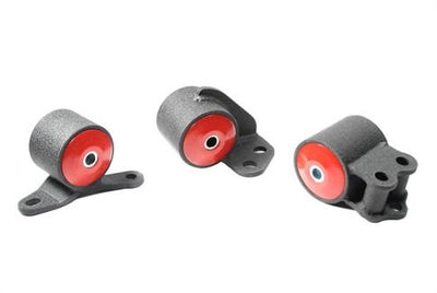 Innovative 02-11 Civic Si / 02-06 Acura RSX K-Series Black Steel 85A Bushing Front Mount / K-Series
