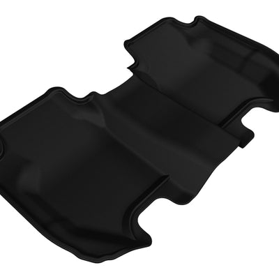 3D MAXpider 2015-2020 Honda Fit Kagu 2nd Row Floormats - Black