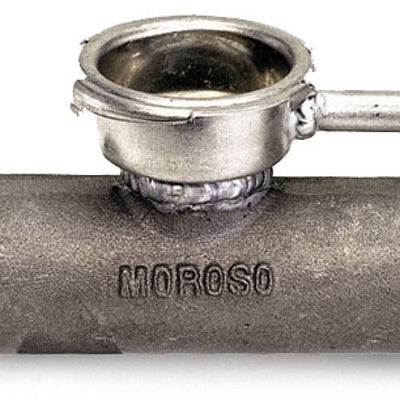 Moroso Radiator Hose Filler - 1-1/2in Hose to 1-1/2in Hose - Cast Aluminum
