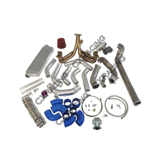 CXRacing Ball Bearing Turbo Kit w/ Intercooler, Headers, Piping - BRZ / FRS / 86