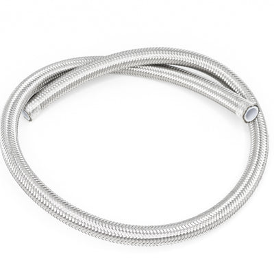 DeatschWerks 6AN SS Double Braided PTFE Hose 3 Feet